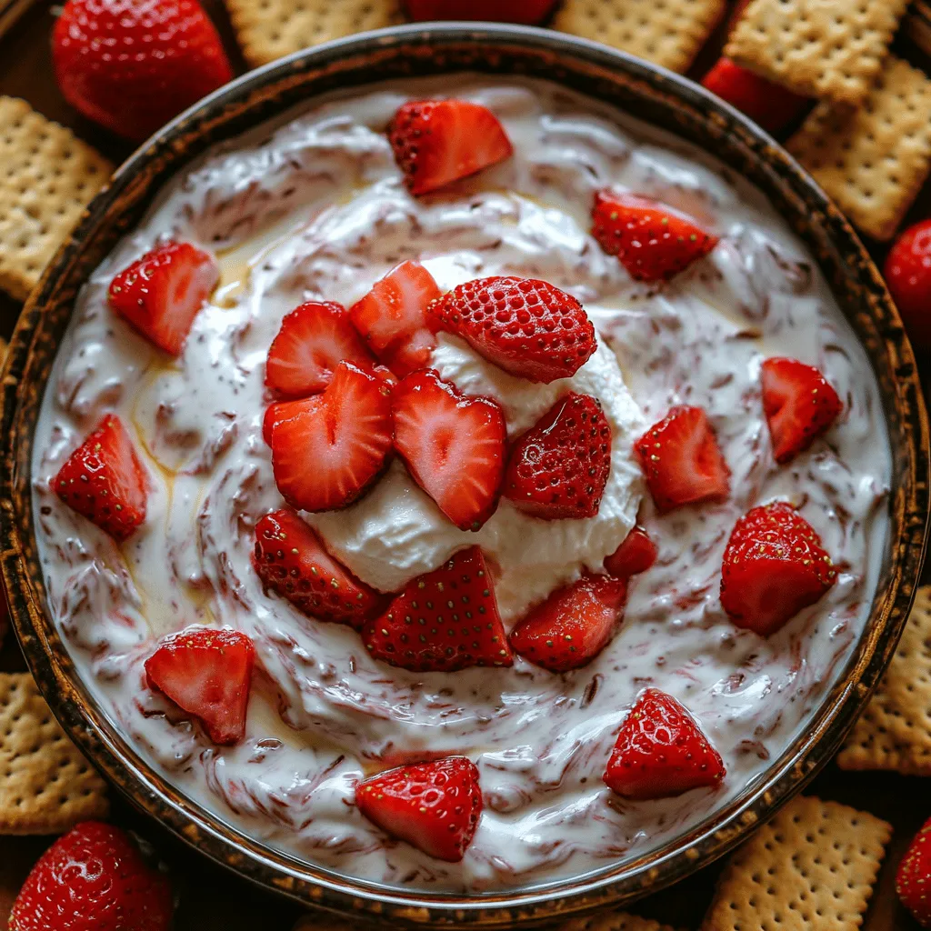 If you’re searching for a delightful treat that balances indulgence with a touch of freshness, look no further than Sweet Strawberry Cheesecake Dip. This luscious, creamy dip captures the essence of classic cheesecake in a fun, shareable format perfect for any occasion. Whether you’re hosting a lively party, enjoying a cozy family gathering, or simply treating yourself to a sweet snack, this dip is sure to impress.