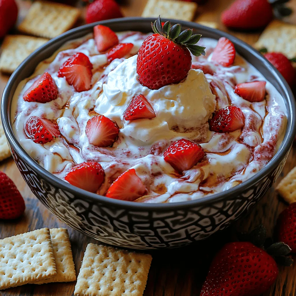 If you’re searching for a delightful treat that balances indulgence with a touch of freshness, look no further than Sweet Strawberry Cheesecake Dip. This luscious, creamy dip captures the essence of classic cheesecake in a fun, shareable format perfect for any occasion. Whether you’re hosting a lively party, enjoying a cozy family gathering, or simply treating yourself to a sweet snack, this dip is sure to impress.