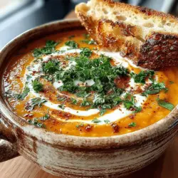 When the temperature drops and the days grow shorter, there's nothing quite like a warm bowl of creamy soup to bring comfort and nourishment. One such culinary gem is Creamy Roasted Carrot & Parsnip Soup. This delightful dish not only warms you up but also offers a rich, velvety texture that makes it a favorite for both family dinners and sophisticated gatherings. The natural sweetness of roasted carrots and parsnips blends seamlessly with aromatic spices, creating a soup that is as pleasing to the palate as it is to the eye.