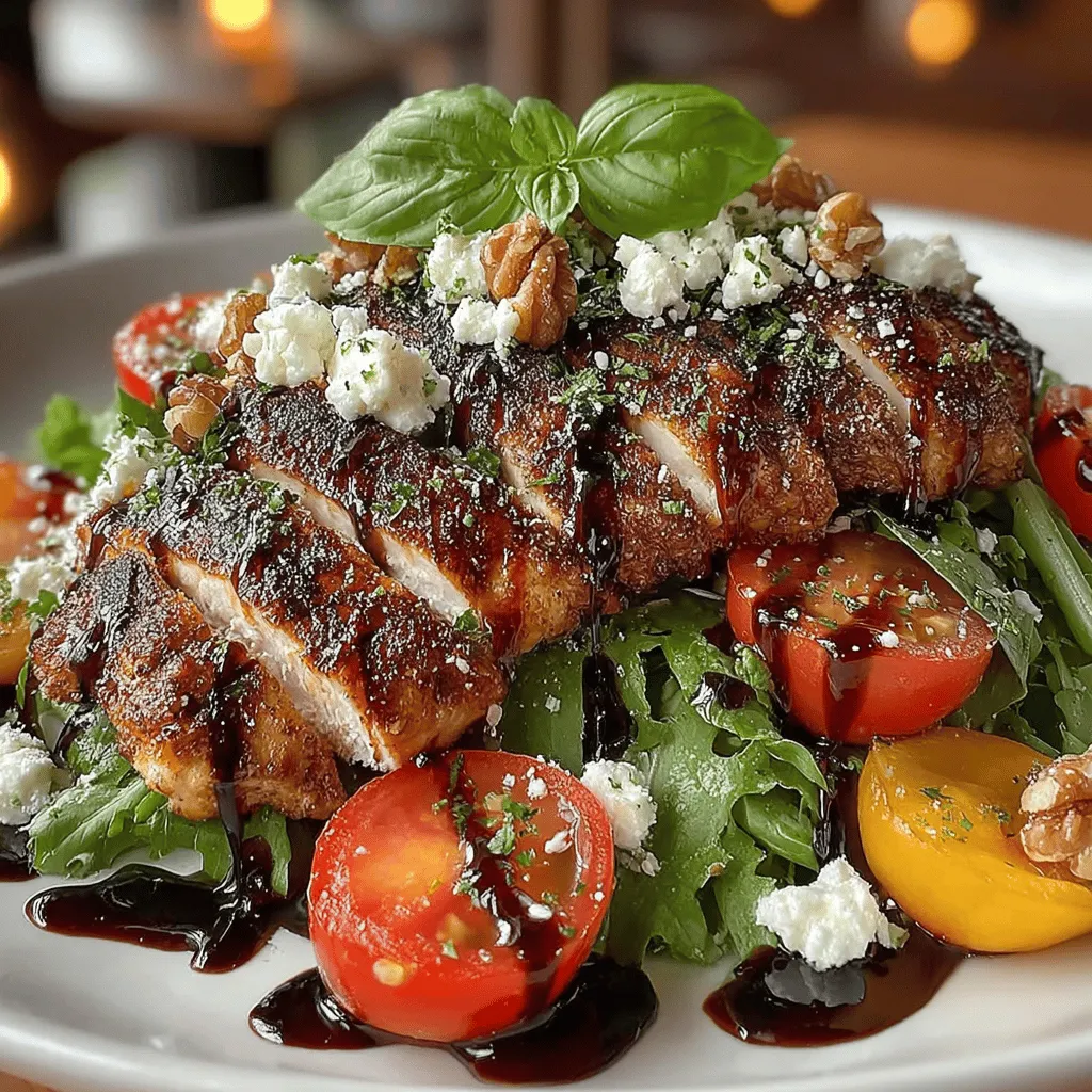 As the seasons change and warmer weather invites us outdoors, there's nothing quite like a refreshing salad to celebrate the flavors of summer. The Balsamic Peach Chicken Salad is a delightful combination of sweet, savory, and tangy elements that creates a vibrant meal, perfect for any occasion. This salad pairs succulent grilled chicken with juicy, ripe peaches, a variety of greens, and a zesty balsamic vinaigrette, making it not only a feast for the taste buds but also a nourishing choice for health-conscious diners.