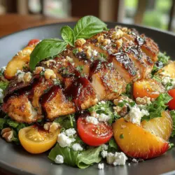 As the seasons change and warmer weather invites us outdoors, there's nothing quite like a refreshing salad to celebrate the flavors of summer. The Balsamic Peach Chicken Salad is a delightful combination of sweet, savory, and tangy elements that creates a vibrant meal, perfect for any occasion. This salad pairs succulent grilled chicken with juicy, ripe peaches, a variety of greens, and a zesty balsamic vinaigrette, making it not only a feast for the taste buds but also a nourishing choice for health-conscious diners.