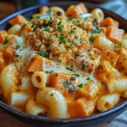 There’s something undeniably comforting about a bowl of mac and cheese. This classic dish, cherished by many, brings back memories of childhood dinners and family gatherings. The creamy, cheesy goodness envelopes the pasta in a warm embrace, making it a staple in households across the globe. However, if you’re looking to elevate this beloved comfort food while also infusing it with a dose of nutrition, look no further than Creamy Sweet Potato Mac & Cheese.
