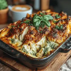 In the realm of culinary indulgences, few dishes evoke the same sense of warmth and satisfaction as a hearty baked pasta. Baked pasta dishes have long been a staple in kitchens around the world, celebrated for their versatility, comforting flavors, and ease of preparation. Among these beloved recipes, Baked Pesto Alfredo Chicken Penne stands out as a delightful fusion of rich, creamy sauce and vibrant pesto, creating a dish that is perfect for both cozy weeknight dinners and special gatherings.