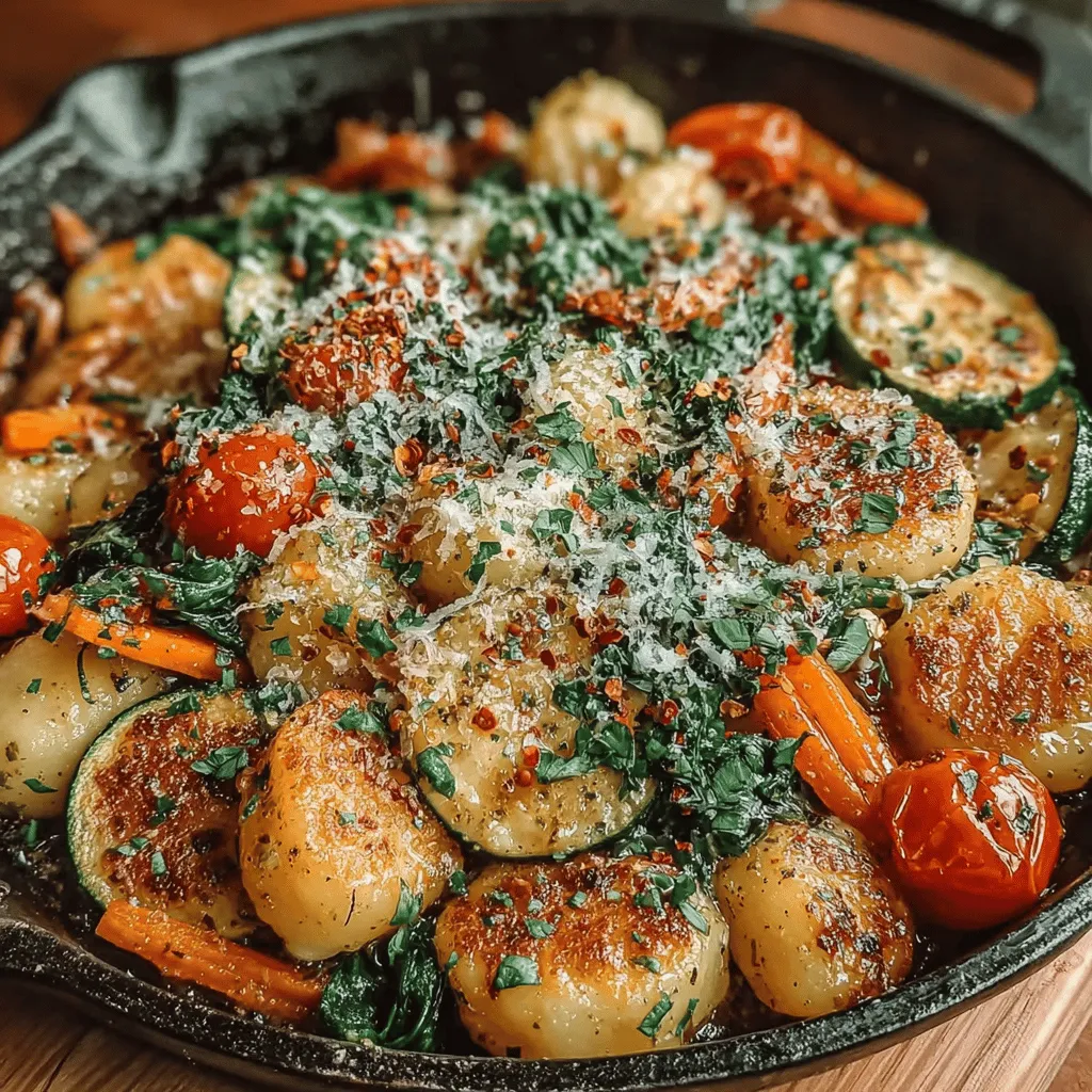 If you're feeling adventurous and want to elevate your Garlic Butter Veggie Gnocchi Skillet, consider making your own gnocchi from scratch. Here are some tips to help you achieve the perfect homemade gnocchi: