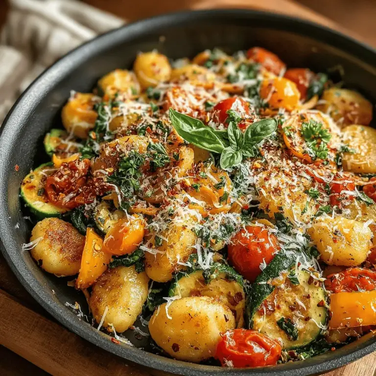 If you're feeling adventurous and want to elevate your Garlic Butter Veggie Gnocchi Skillet, consider making your own gnocchi from scratch. Here are some tips to help you achieve the perfect homemade gnocchi: