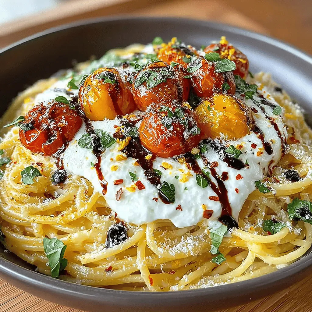 In the realm of culinary delights, few dishes evoke the same warmth and satisfaction as a plate of pasta. The Cherry Tomato Burrata Bliss is a prime example of a simple yet sumptuous meal that bursts with flavor and freshness. This recipe combines the sweetness of cherry tomatoes, the creaminess of burrata cheese, and the aromatic essence of fresh basil, creating a blissful dining experience. Perfect for a quick weeknight dinner or an impressive dish for guests, this recipe is both easy to prepare and delightful to savor. In this post, we will explore the intricacies of this dish, highlighting its ingredients, cooking process, and the joy it brings to the table.