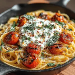 In the realm of culinary delights, few dishes evoke the same warmth and satisfaction as a plate of pasta. The Cherry Tomato Burrata Bliss is a prime example of a simple yet sumptuous meal that bursts with flavor and freshness. This recipe combines the sweetness of cherry tomatoes, the creaminess of burrata cheese, and the aromatic essence of fresh basil, creating a blissful dining experience. Perfect for a quick weeknight dinner or an impressive dish for guests, this recipe is both easy to prepare and delightful to savor. In this post, we will explore the intricacies of this dish, highlighting its ingredients, cooking process, and the joy it brings to the table.