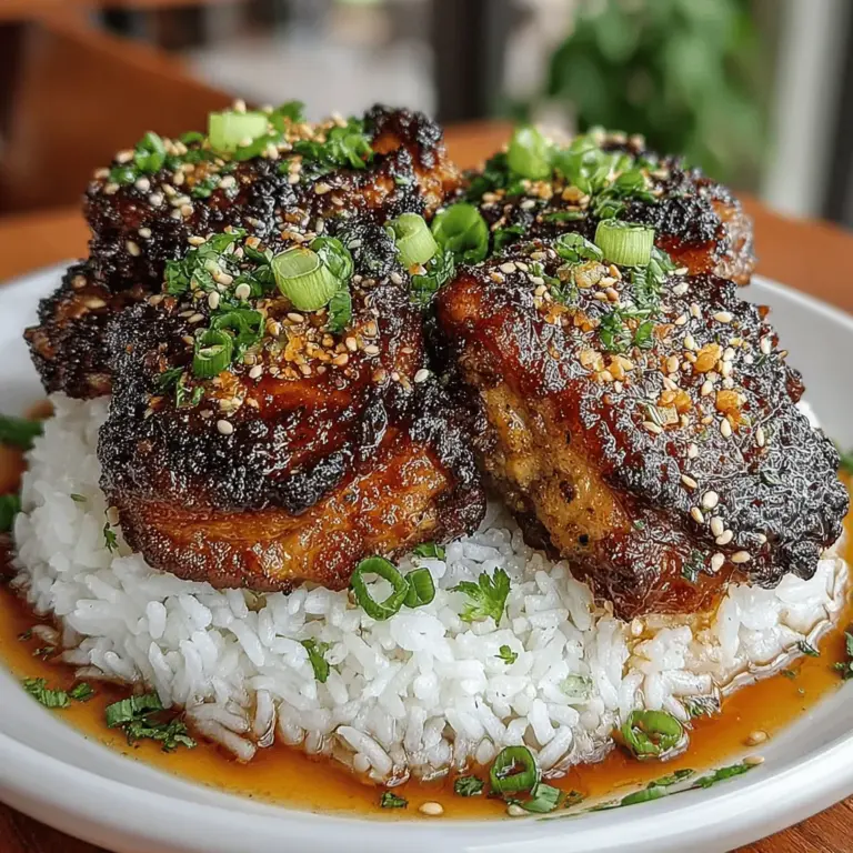 If you're searching for a meal that strikes the perfect balance between simplicity and flavor, look no further than Sticky Garlic Soy Chicken with Sesame Rice. This dish embodies the essence of comfort food while being surprisingly easy to prepare, making it an excellent choice for weeknight dinners or casual gatherings. The combination of sweet, savory, and spicy notes creates a symphony of flavors that will tantalize your taste buds and leave you coming back for seconds.
