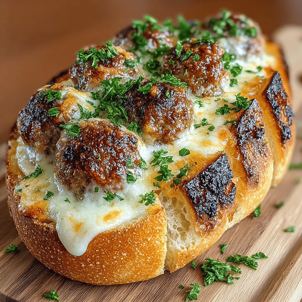 In the world of comfort food, few dishes evoke the same nostalgic warmth as the combination of meatballs and garlic bread. The Herbed Garlic Bread Meatball Bake is a culinary masterpiece that not only celebrates the rich flavors of Italian cuisine but also provides a simple, yet elegant, way to gather family and friends around the dinner table. With tender, juicy meatballs nestled in a savory marinara sauce, topped with a crispy garlic bread crust, this recipe is guaranteed to please even the most discerning palates.