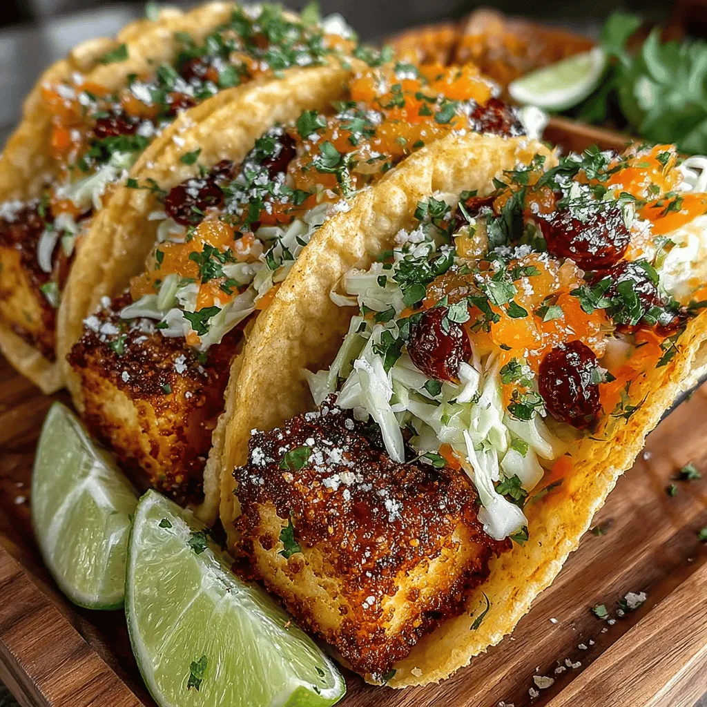 In recent years, the culinary world has witnessed a remarkable shift towards plant-based recipes, driven by a growing awareness of health, sustainability, and ethical eating. Whether motivated by health concerns, environmental impact, or simply a desire to try something new, many food enthusiasts are exploring the vibrant possibilities of plant-based cooking. Among these culinary innovations, Tofu Tacos with Cherry Slaw stand out as an enticing and nutritious option that beautifully marries flavor with health benefits.