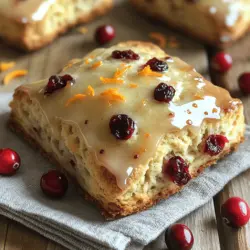 There’s something inherently comforting about freshly baked scones. The aroma wafting through the kitchen, the golden crust, and the tender crumb combine to create an irresistible treat that pairs perfectly with a cup of tea or coffee. Among the myriad of scone varieties, *Zesty Cranberry Orange Scones* stand out for their vibrant flavors and delightful sweetness, making them a favorite for breakfast, brunch, or even as an afternoon snack.