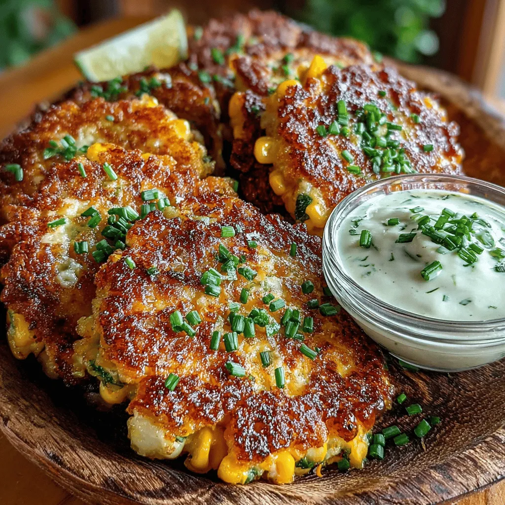Sweet corn fritters are a delightful comfort food that captures the essence of summer in every bite. With their golden-brown exterior and soft, flavorful interior, these fritters offer a perfect balance of sweetness and savory goodness. Whether served as an appetizer, a side dish, or a light meal, sweet corn fritters are versatile enough to please a wide range of palates, making them a favorite in many households.