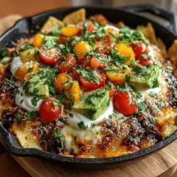 If you're looking for a crowd-pleasing dish that combines comfort and nutrition, look no further than the Cheesy Black Bean & Avocado Queso Skillet. This delightful recipe is not only easy to prepare but also packed with flavors that will tantalize your taste buds. Imagine a warm, bubbling skillet filled with creamy cheese, hearty black beans, and fresh avocado, all begging to be scooped up with tortilla chips or enjoyed as a filling for tacos. Whether you're hosting a game day gathering, a casual get-together with friends, or simply craving a cozy night in, this queso skillet is sure to impress.