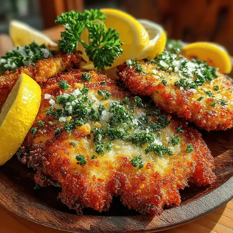 Turkey cutlets have become a beloved choice for those seeking a healthy and versatile protein option. These thinly sliced pieces of turkey breast not only cook quickly but also adapt beautifully to a variety of flavors and cooking methods. In the quest for a delicious meal that balances health and taste, the recipe for Crispy Parmesan Delight Turkey Cutlets emerges as a standout option. This dish features a delightful combination of crispy breadcrumbs and rich Parmesan cheese, transforming simple turkey cutlets into a crunchy, flavor-packed culinary experience.