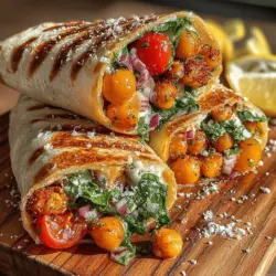 In the realm of healthy eating, few dishes can rival the appeal of crispy chickpea and tomato wraps. This vibrant and satisfying meal not only serves as a delicious option for lunch or dinner but also embodies a perfect blend of flavor, nutrition, and convenience. Whether you are a busy professional seeking a quick meal or a health-conscious individual looking for a way to incorporate more plant-based foods into your diet, this recipe checks all the boxes. The wraps are packed with protein, fiber, and essential nutrients, making them an excellent choice for anyone wanting to make healthier eating decisions without sacrificing taste.
