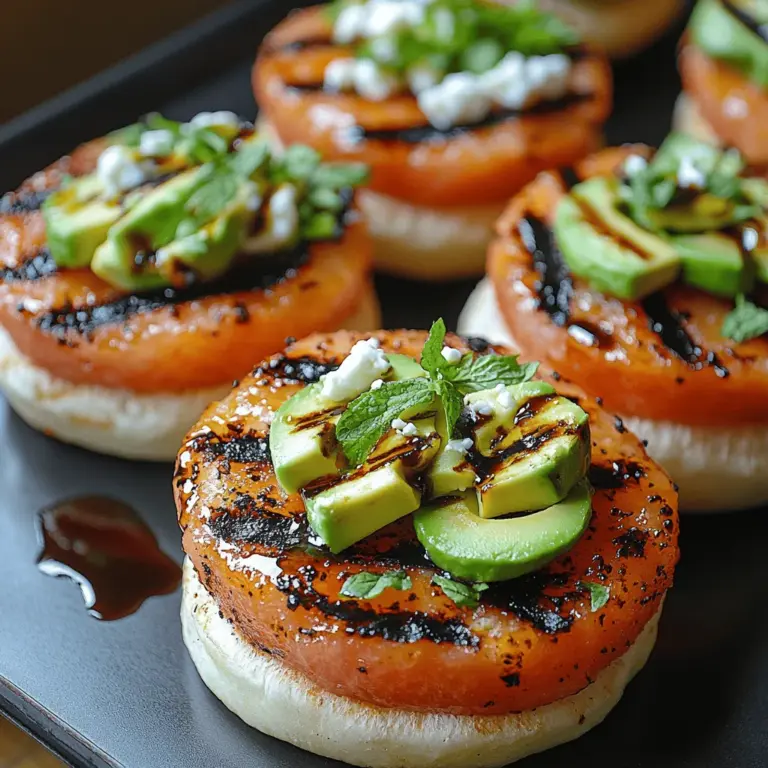 As the summer sun shines brightly, home chefs are increasingly looking for unique and healthy recipes to impress their family and friends. The culinary landscape is evolving, and with it, a growing demand for dishes that are not only delicious but also refreshing and light. Among the myriad of summer recipes, Spicy Watermelon Sliders have emerged as an exciting and innovative option that perfectly embodies the essence of the season. These sliders combine the juicy sweetness of watermelon with a medley of savory ingredients, creating a delightful contrast that is sure to tantalize the taste buds.