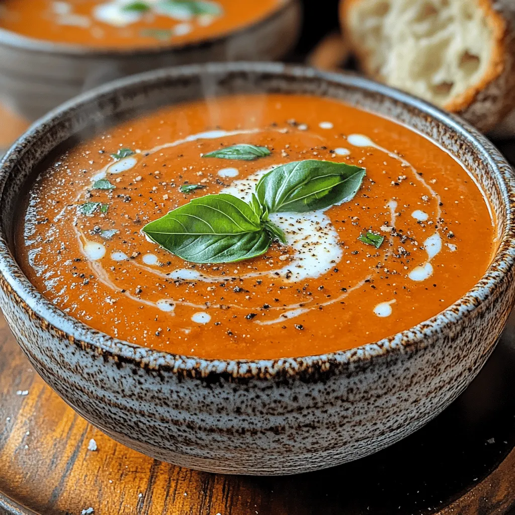 Roasted red pepper soup is more than just a comforting bowl of goodness; it’s a culinary experience that wraps you in warmth and flavor. This vibrant dish captures the essence of roasted peppers, blending them into a creamy, luscious soup that can elevate any meal. Known for its rich taste and striking color, creamy roasted red pepper soup has become a staple in many kitchens, especially during the cooler months when we crave hearty, nourishing foods.