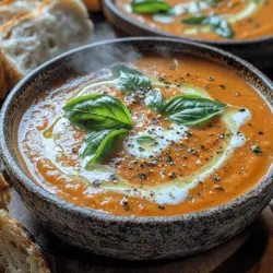 Roasted red pepper soup is more than just a comforting bowl of goodness; it’s a culinary experience that wraps you in warmth and flavor. This vibrant dish captures the essence of roasted peppers, blending them into a creamy, luscious soup that can elevate any meal. Known for its rich taste and striking color, creamy roasted red pepper soup has become a staple in many kitchens, especially during the cooler months when we crave hearty, nourishing foods.
