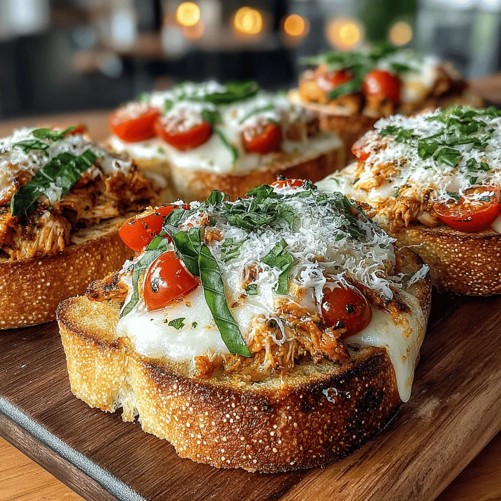 Step into a culinary adventure with our Pesto Chicken & Tomato Toast Melts, a vibrant and comforting recipe that harmoniously blends tender chicken, aromatic basil pesto, and juicy cherry tomatoes, all topped with a generous layer of melted cheese on a crusty slice of bread. This dish strikes the perfect balance between flavor and convenience, making it an excellent choice for both busy weeknight dinners and leisurely weekend lunches. With its rich combination of textures and tastes, our toast melts are not only easy to whip up but are also packed with nutrients, ensuring you enjoy a satisfying meal without the fuss. Whether you're entertaining guests or simply savoring a quiet evening at home, these toast melts are sure to impress everyone at the table.