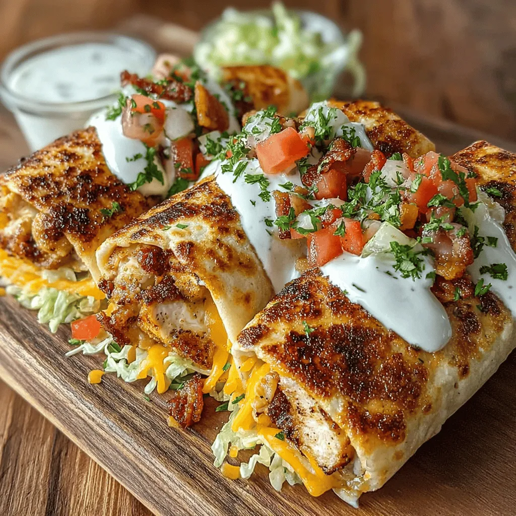 Wraps have become a staple in many households, celebrated for their convenience and versatility as a meal option. Perfect for lunch, dinner, or even a quick snack, wraps can be filled with a variety of ingredients, making them a favorite for those seeking both flavor and functionality. Among the myriad of wrap combinations, the Crispy Chicken Bacon Ranch Wraps stand out as a delicious and satisfying choice. With the savory crunch of crispy chicken, the smoky richness of bacon, and the creamy tang of ranch dressing, these wraps are sure to delight your taste buds while offering a wholesome meal.