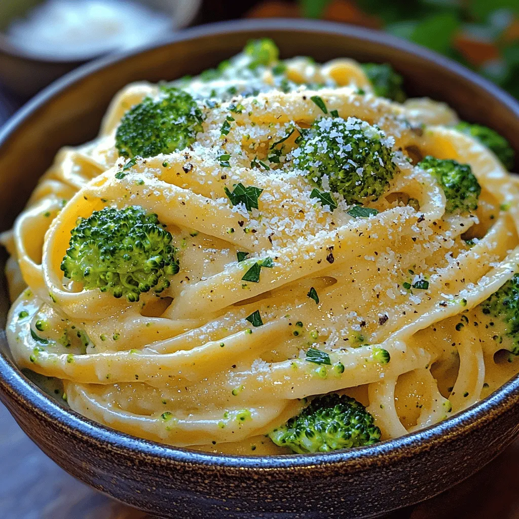 When it comes to comfort food, few dishes can rival the creamy indulgence of pasta, especially when paired with fresh vegetables like broccoli. Creamy Broccoli Alfredo Pasta is a delightful combination that not only satisfies the taste buds but also offers a nutritional boost thanks to the vibrant green florets. This dish features a rich Alfredo sauce that clings to perfectly cooked fettuccine, creating a luscious and satisfying meal that is perfect for family gatherings or a cozy dinner at home.