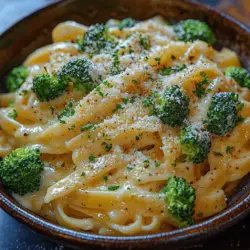When it comes to comfort food, few dishes can rival the creamy indulgence of pasta, especially when paired with fresh vegetables like broccoli. Creamy Broccoli Alfredo Pasta is a delightful combination that not only satisfies the taste buds but also offers a nutritional boost thanks to the vibrant green florets. This dish features a rich Alfredo sauce that clings to perfectly cooked fettuccine, creating a luscious and satisfying meal that is perfect for family gatherings or a cozy dinner at home.