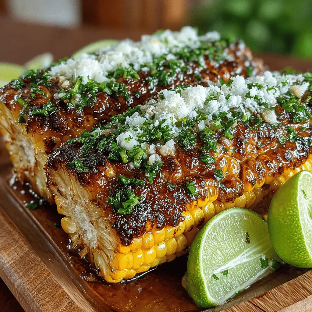 To begin making garlic butter corn ribs, start with selecting fresh ears of corn. Look for ears that are firm and have bright green husks; this indicates freshness. Once you’ve chosen your corn, follow these steps for preparation: