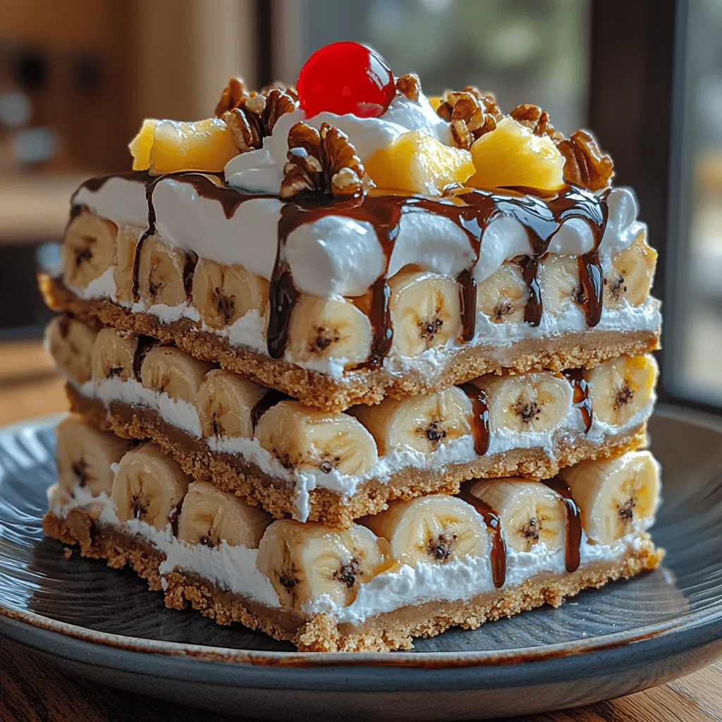 In today's fast-paced world, finding time to bake can be challenging. This is where no-bake recipes shine, offering a practical solution for busy lifestyles. They require minimal effort and often involve fewer ingredients than traditional baked goods. No-Bake Banana Split Bars are particularly appealing due to their simplicity and quick preparation time. In just a matter of minutes, you can whip together a dessert that looks and tastes like it took hours to prepare.