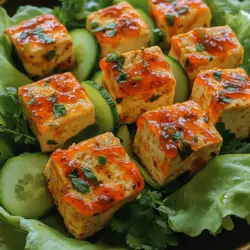 Crispy Sriracha tofu lettuce wraps are a delightful fusion of flavors and textures that elevate any meal, whether it's a casual weeknight dinner or a gathering with friends. The dish showcases the satisfying crunch of fresh lettuce enveloping crispy tofu, all brought together by the bold kick of Sriracha sauce. As plant-based diets continue to gain traction, these lettuce wraps stand out not only for their vibrant taste but also for their nutritional benefits, catering to the needs of vegans, vegetarians, and anyone looking to incorporate more wholesome, delicious meals into their diet.