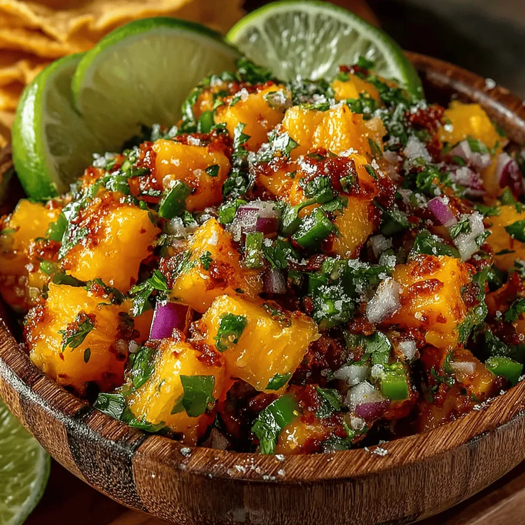In recent years, fresh salsas have surged in popularity, becoming a staple in culinary culture across the globe. No longer confined to the realm of traditional tomato-based concoctions, salsas now showcase a vibrant array of flavors and ingredients, drawing inspiration from various cuisines and seasonal produce. Among these delightful variations is the Tropical Bliss Pineapple Mango Salsa—an explosion of fresh, fruity flavors that embodies the essence of summer. This vibrant dish is not only perfect for outdoor gatherings and barbecues but also serves as a versatile condiment that can elevate a variety of meals, from grilled fish to tacos.
