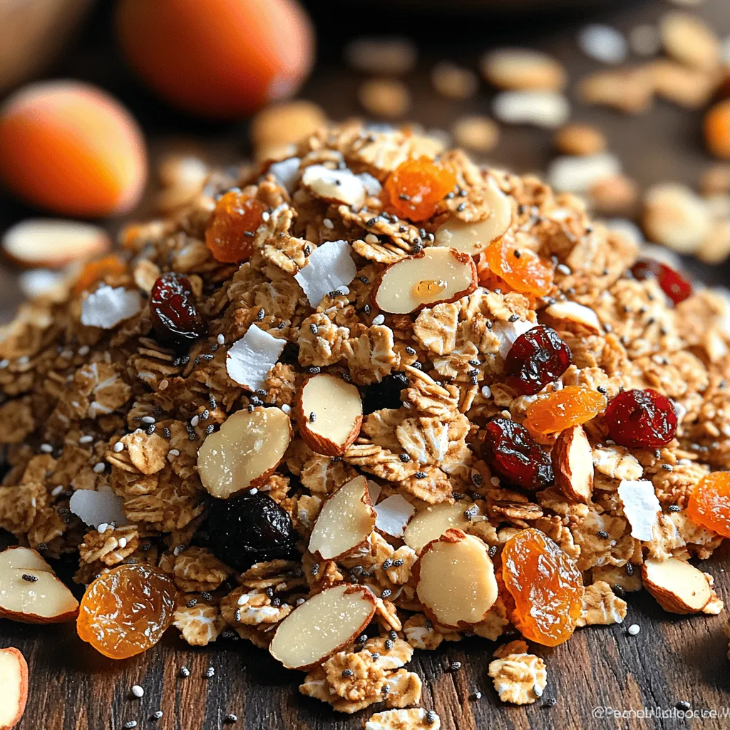 Granola has become a staple in many households, praised for its versatility, health benefits, and delightful crunch. Whether served as a topping on yogurt, enjoyed with milk, or simply eaten by the handful, granola offers a satisfying blend of textures and flavors that can brighten any morning. Among the myriad of granola varieties, the combination of almond and coconut stands out for its nutty aroma and tropical essence. This Toasty Almond Coconut Granola recipe is a perfect way to embrace the wholesome goodness of oats, nuts, and natural sweeteners, making it an ideal breakfast option or snack.