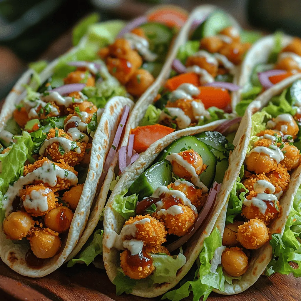 In the realm of quick, nutritious, and delicious meals, Crunchy BBQ Chickpea Wraps stand out as an exceptional option. Whether you’re a busy professional seeking a healthy lunch or a parent looking to entice picky eaters, this recipe offers a delightful blend of flavors and textures that is both satisfying and wholesome. These wraps combine the satisfying crunch of baked chickpeas with the tangy flavor of BBQ sauce, all enveloped in a nutritious wrap. They are not only easy to prepare but also cater to various dietary preferences, making them a staple for anyone seeking a healthy yet indulgent meal.
