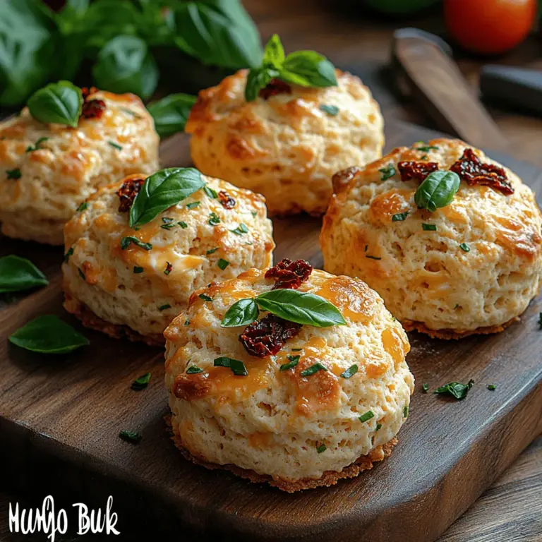 Scones have long been a beloved staple in both British and American baking traditions, often associated with afternoon tea or cozy breakfasts. However, the savory variant of this classic dish has gained remarkable popularity, especially when paired with vibrant ingredients that elevate its flavor profile. Among these is the delightful combination of sun-dried tomatoes, which not only infuse the scones with a rich, tangy depth but also provide a beautiful pop of color.