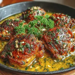 Golden Chicken Thighs with Lemon Butter Sauce is a dish that promises to elevate your dining experience, whether it's a casual weeknight dinner or a special occasion. The combination of succulent chicken thighs, zesty lemon, and rich butter creates a flavor profile that is both comforting and sophisticated. This recipe is not only easy to prepare, but it also delivers impressive results that are sure to impress your family and guests alike.