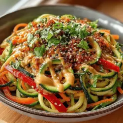 As the temperatures rise and summer approaches, the appeal of chilled dishes becomes increasingly undeniable. These light and refreshing meals not only provide respite from the heat but also allow for a vibrant array of flavors and textures that can elevate any dining experience. Among the myriad of options available, Chilled Peanut Sesame Zoodles emerge as a standout choice. This dish, featuring zoodles—zucchini noodles—offers a delightful low-carb alternative to traditional pasta, making it an appealing option for those seeking to embrace healthier eating habits.