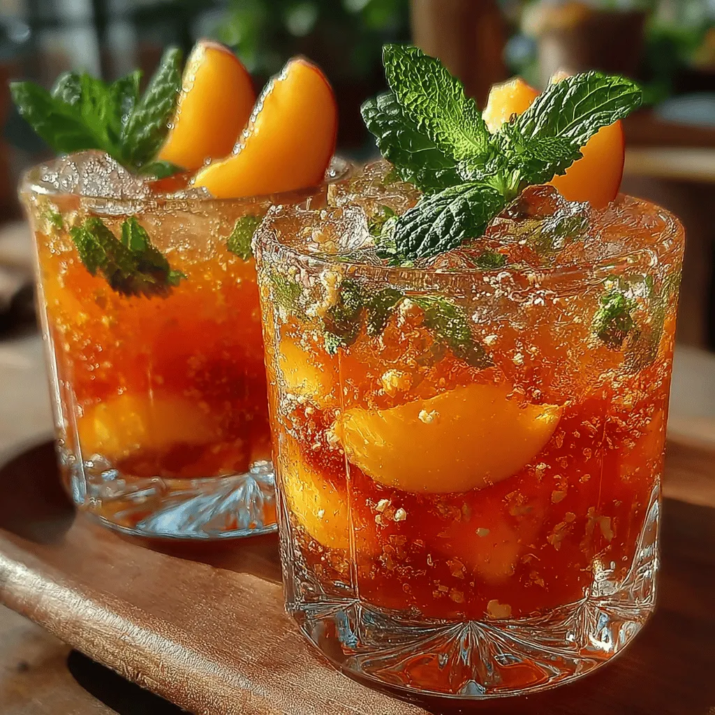 Acidity plays a crucial role in balancing the flavors of any beverage, and Sun-Kissed Ginger Peach Iced Tea is no exception. The bright acidity from the fresh lemon juice enhances the sweetness of the peaches while providing a refreshing zing that cuts through the richness of the ginger. This balance of flavors not only makes the iced tea more enjoyable but also brings out the natural essence of the ingredients. When crafting your iced tea, consider how the acidity interacts with the sweetness and spice; it’s this delicate interplay that creates a multi-dimensional flavor profile that delights the palate.