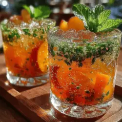 Acidity plays a crucial role in balancing the flavors of any beverage, and Sun-Kissed Ginger Peach Iced Tea is no exception. The bright acidity from the fresh lemon juice enhances the sweetness of the peaches while providing a refreshing zing that cuts through the richness of the ginger. This balance of flavors not only makes the iced tea more enjoyable but also brings out the natural essence of the ingredients. When crafting your iced tea, consider how the acidity interacts with the sweetness and spice; it’s this delicate interplay that creates a multi-dimensional flavor profile that delights the palate.