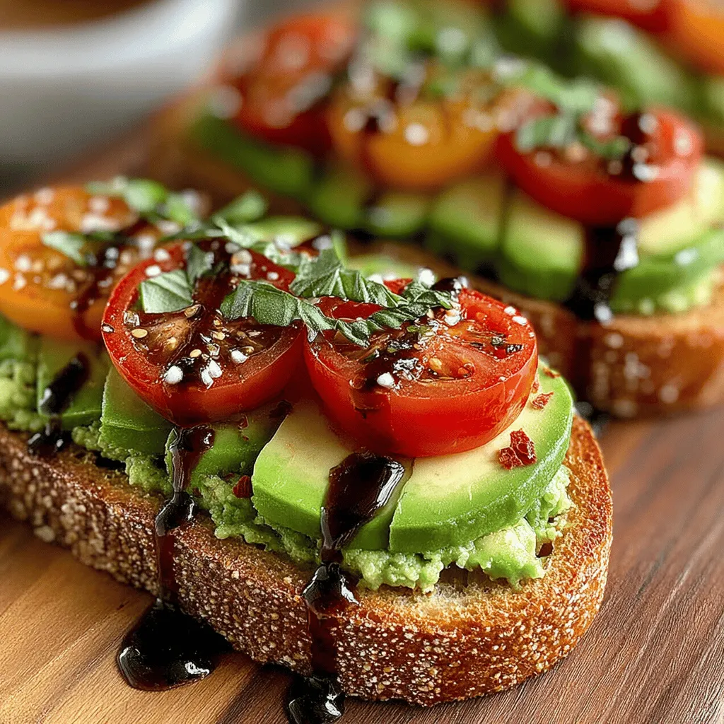 In recent years, avocado toast has soared in popularity, becoming a staple in cafés and homes alike. This simple yet delicious dish embodies the essence of healthy eating, offering a nutritious and satisfying option for breakfast or a snack. The combination of creamy avocado and crispy toast is not only appealing to the palate but also visually enticing, making it a favorite choice for food enthusiasts and Instagrammers. However, as the trend evolves, so do the variations on this classic dish, with one standout recipe being the Savory Tomato Avocado Toast Delight.