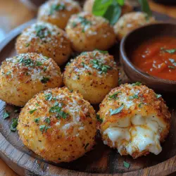 Welcome to the delightful culinary experience of crispy mozzarella stuffed bites, a delectable appetizer that has captured the hearts (and taste buds) of food enthusiasts everywhere. These bites perfectly encapsulate the essence of comfort food, combining the creamy richness of fresh mozzarella with a delightful crunch that beckons to be savored. Whether you're hosting a lively gathering, celebrating a game day with friends, or indulging in a cozy night in, these mozzarella stuffed bites are sure to impress and satisfy.