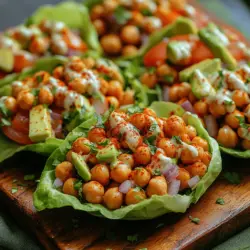 In the world of healthy eating, lettuce cups have emerged as a versatile and appealing meal option that caters to a variety of dietary preferences. These handheld delights are not only low in calories but also provide a fantastic foundation for a plethora of fillings, making them a perfect choice for light lunches, appetizers, or even party snacks. One standout filling that has gained popularity is spicy crispy chickpeas. With their crunchy texture and bold flavors, they add an exciting twist to traditional lettuce cups, transforming a simple dish into a nutrient-packed feast.