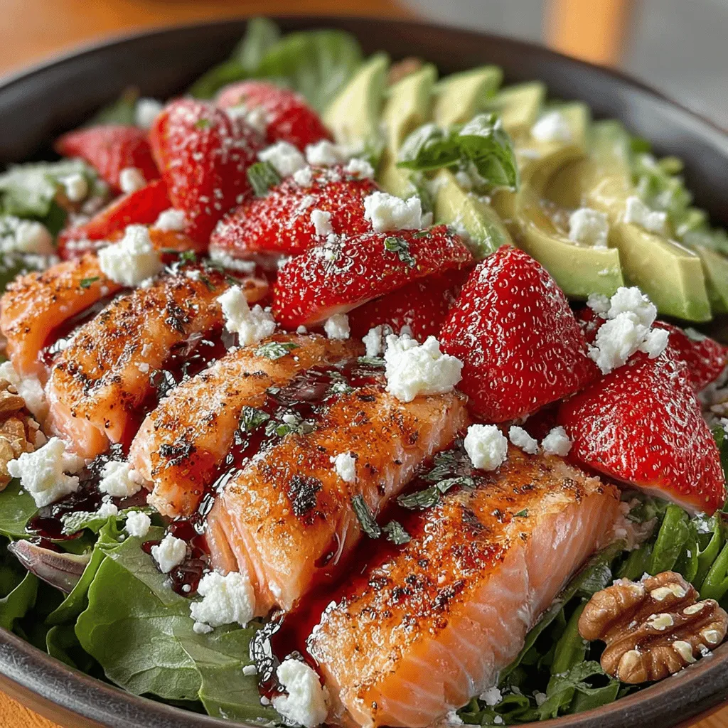 In recent years, salads have surged in popularity as a go-to meal option for health-conscious individuals. With their ability to combine a variety of ingredients, salads not only offer a satisfying meal but also a burst of nutrients that can support a balanced diet. Among the myriad of salad recipes available, the Strawberry & Salmon Salad Bowl stands out, captivating both the eyes and the palate with its vibrant colors and wholesome ingredients.