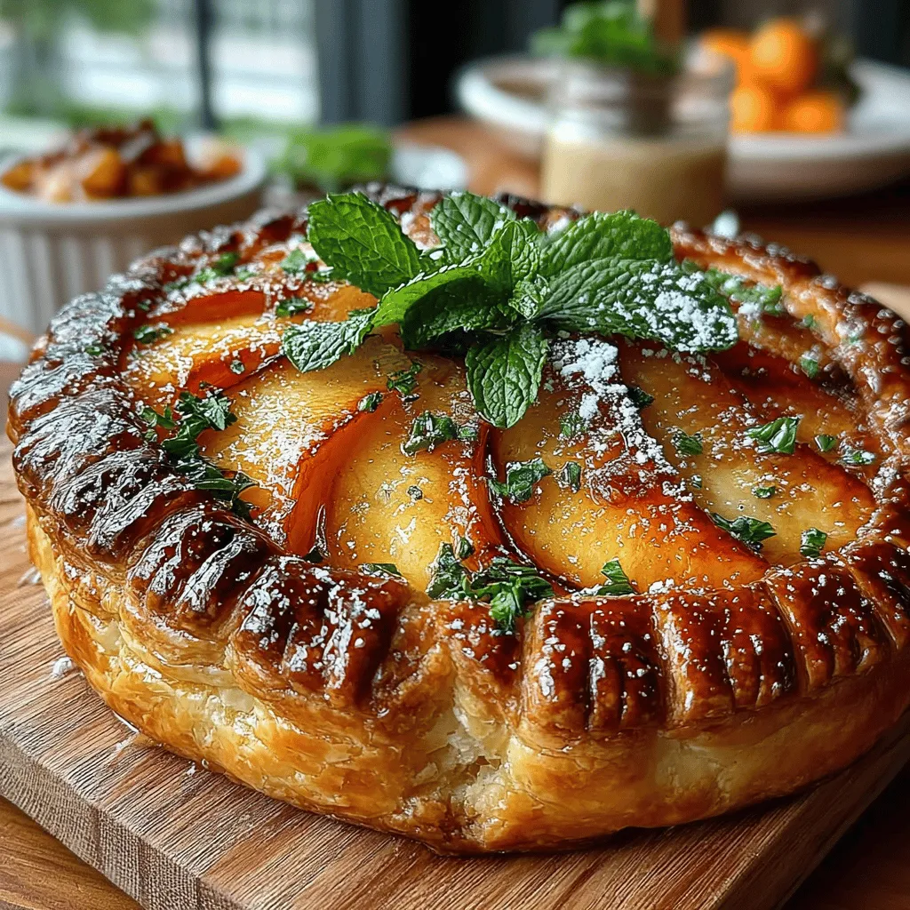 The Peachy Chill Galette is a delightful dessert that beautifully marries the sweetness of fresh peaches with a rich, flaky crust, making it an ideal choice for summer gatherings or cozy evenings at home. This rustic pie-like dessert not only showcases the natural flavors of its main ingredient but also provides a refreshing treat that can be enjoyed chilled or at room temperature. In this article, we will explore the intricacies of making this galette, from ingredient selection to baking tips, ensuring your journey in the kitchen is as satisfying as the final product.