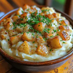 In the realm of comfort food, few dishes hold a candle to the humble mashed potato. This beloved staple has graced dining tables for generations, offering warmth and satisfaction with every velvety bite. Mashed potatoes are not just a side dish; they are a culinary hug, a dish that can turn an ordinary meal into an extraordinary experience. Among the myriad of mashed potato recipes, the Creamy Garlic Dream Mashed Potatoes stand out, elevating the traditional preparation with the rich flavors of garlic, cream, and sour cream. This recipe transforms simple ingredients into a luxurious side that is perfect for any occasion, from holiday feasts to casual weeknight dinners.