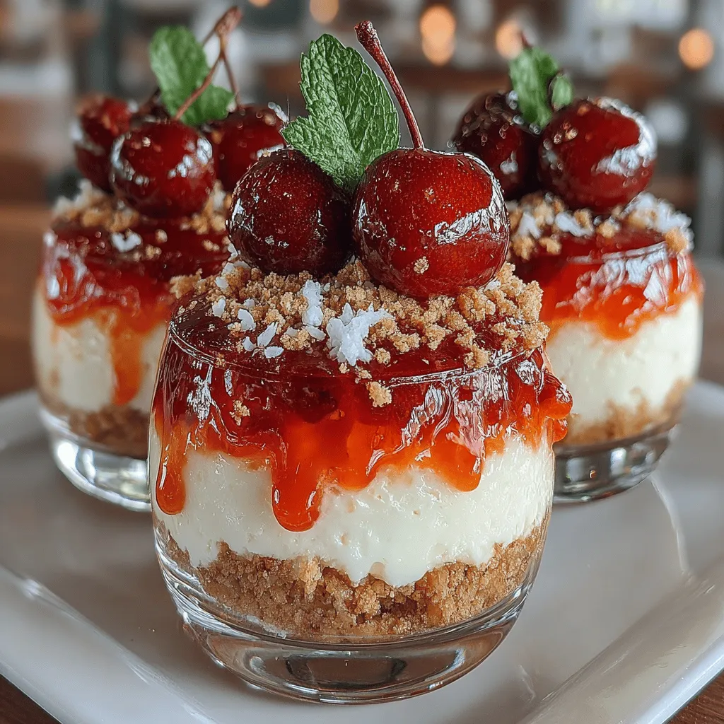 Indulging in a dessert that's both delicious and visually pleasing can elevate any gathering or personal treat. Cherry Delight Parfaits offer a delightful combination of creamy textures, tart cherries, and the crunch of graham crackers. This no-bake dessert is not only easy to prepare but also perfect for any occasion, whether it's a summer picnic or a cozy dinner party.