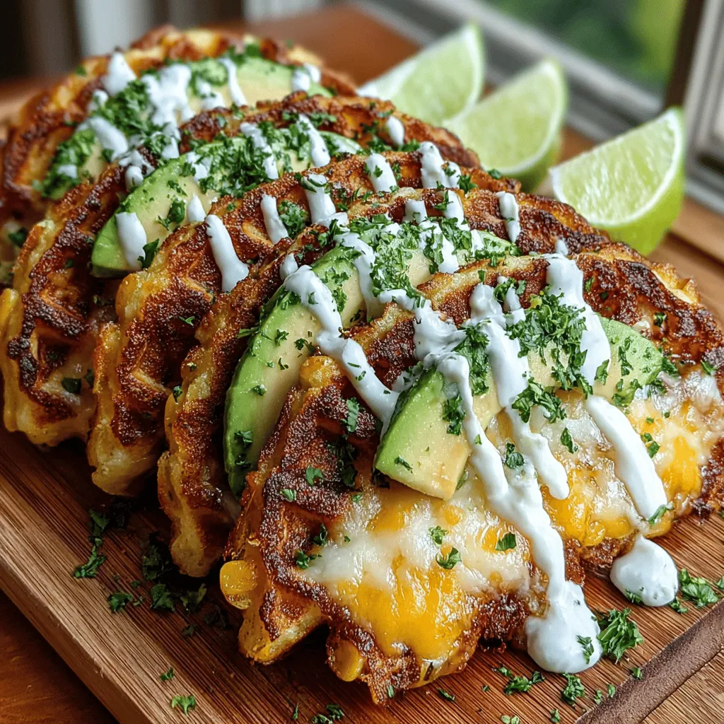In the world of culinary creativity, few dishes are as exciting and adaptable as tacos. They offer a delicious canvas for flavor combinations, and the Crispy Sweet Corn & Herb Waffle Tacos take this beloved staple to a whole new level. This unique recipe marries the sweetness of corn with the zest of fresh herbs, all enveloped in a crispy waffle shell. Whether you're looking for a fun twist on taco night or a delightful brunch option, these waffle tacos will surely impress your family and friends.