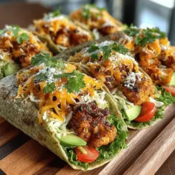 In recent years, the culinary landscape has witnessed a remarkable shift towards plant-based meals. As more individuals embrace vegetarian and vegan lifestyles, the demand for innovative and delicious recipes has surged. Among these delightful offerings are Zesty BBQ Cauliflower Cheddar Wraps, a scrumptious and nutritious option that caters to a wide range of dietary preferences. These wraps not only satisfy the taste buds but also deliver a hearty dose of nutrients, making them an appealing choice for everyone—from health-conscious eaters to those simply looking to incorporate more vegetables into their diets.