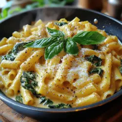 In recent years, vegan cooking has surged in popularity, transforming the culinary landscape and making plant-based diets more accessible than ever. Whether motivated by health concerns, environmental issues, or ethical considerations, people are increasingly embracing veganism. This shift has led to a burgeoning interest in flavorful, satisfying dishes that cater to the plant-based lifestyle. Among these, creamy vegan dishes stand out, captivating the taste buds of both vegans and non-vegans alike. Creamy Vegan Spinach Pasta is a perfect example of how you can enjoy a rich, indulgent meal without compromising your health or ethical values.