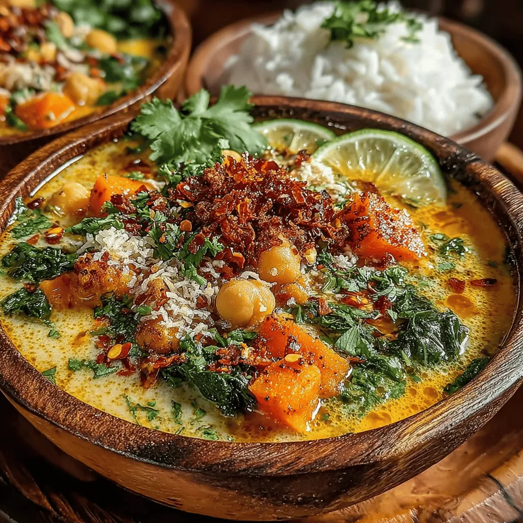 Creamy Chickpea & Sweet Potato Coconut Curry is a delightful dish that beautifully blends flavors, textures, and nutrition. This vegan curry is not only a feast for the senses but also a nourishing option that caters to a variety of dietary preferences. With its vibrant colors and enticing aroma, it captures the essence of comfort food while being entirely plant-based. As more individuals seek to incorporate healthier eating habits into their lives, plant-based meals like this curry have gained significant popularity. They are not only delicious but also promote wellness and sustainability.