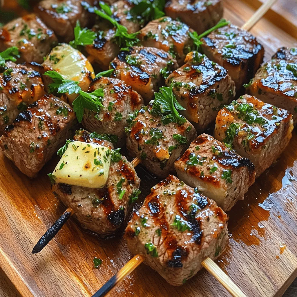 Tender Herb Butter Steak Skewers are more than just a dish; they are a culinary experience that brings together the robust flavors of marinated steak, the freshness of herbs, and the richness of butter. Perfect for summer barbecues, weeknight dinners, or even special occasions, this recipe showcases how simple ingredients can come together to create something truly extraordinary. The skewering method not only makes for an impressive presentation but also allows the flavors to meld beautifully, delivering a burst of taste in every bite.