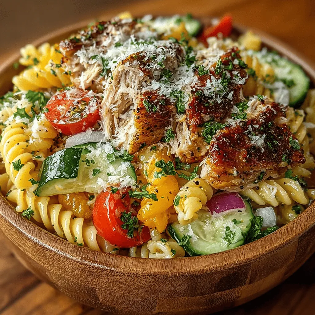 As the temperatures rise and outdoor gatherings become more frequent, cold pasta salads emerge as a quintessential dish for summer picnics, barbecues, and casual lunches. They are not only easy to prepare and transport but also incredibly versatile, allowing you to mix and match ingredients based on personal preferences and seasonal availability. One recipe that stands out in this category is the Zesty Cold Chicken Pasta Salad. This delightful dish combines tender pasta, succulent chicken, and a medley of fresh vegetables, all tossed in a vibrant lemon vinaigrette that brings everything together.